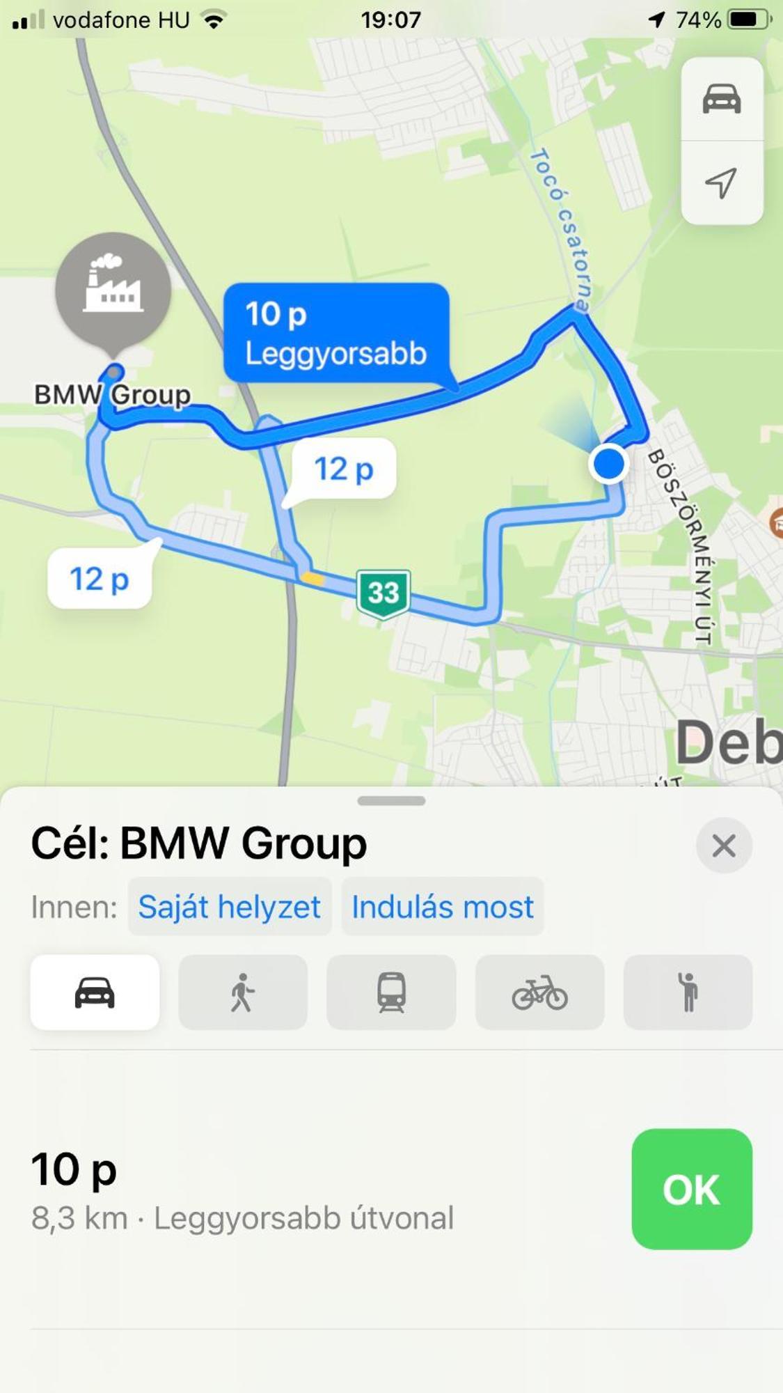 Greatforest Rosehill 2 Apartman -Bmw- Ντέμπρετσεν Εξωτερικό φωτογραφία